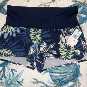 Roxy Women's M Fitness Shorty Bikini Swim Bottoms Short